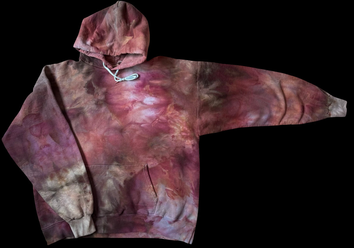 Lg Plush Ice Dye Hoodie