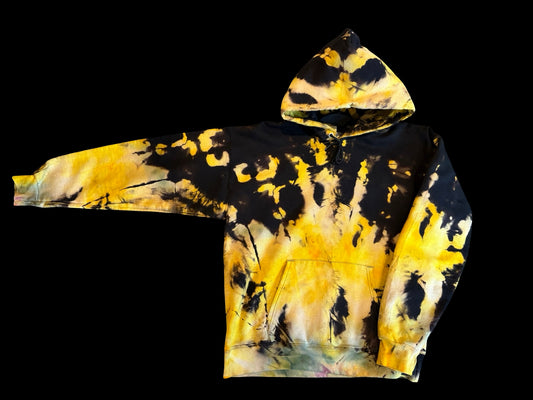 Plush, Reverse Ice Dye Hoodie-Medium