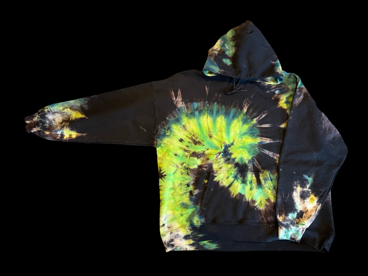 Plush, Reverse Ice Dye Hoodie-XL