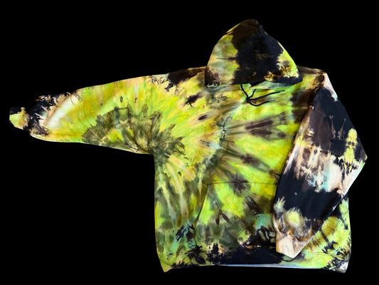 Plush, Reverse Ice Dye Hoodie-2XL