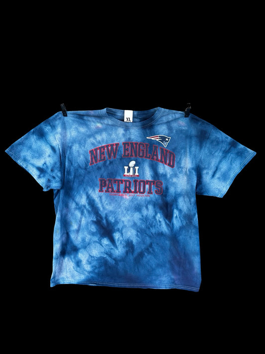 Xl Up Cycled Snow Dye Tee Shirt