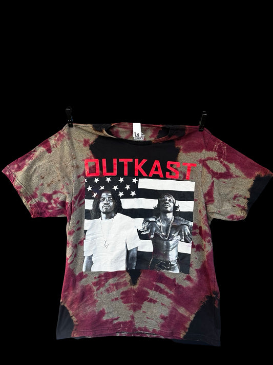 Lg Up Cycled Reverse Tee Shirt