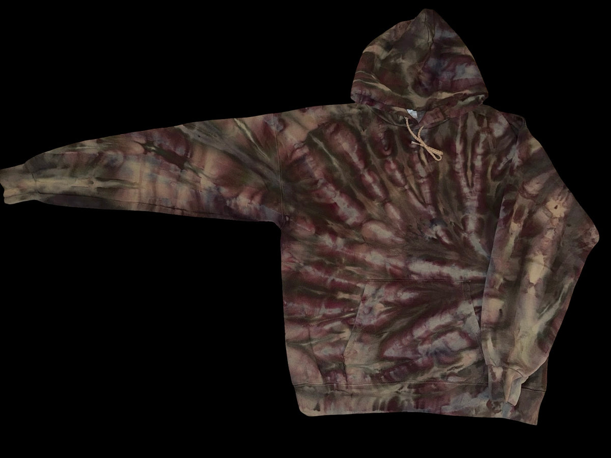 Heavyweight Ice Dye Hoodie LG