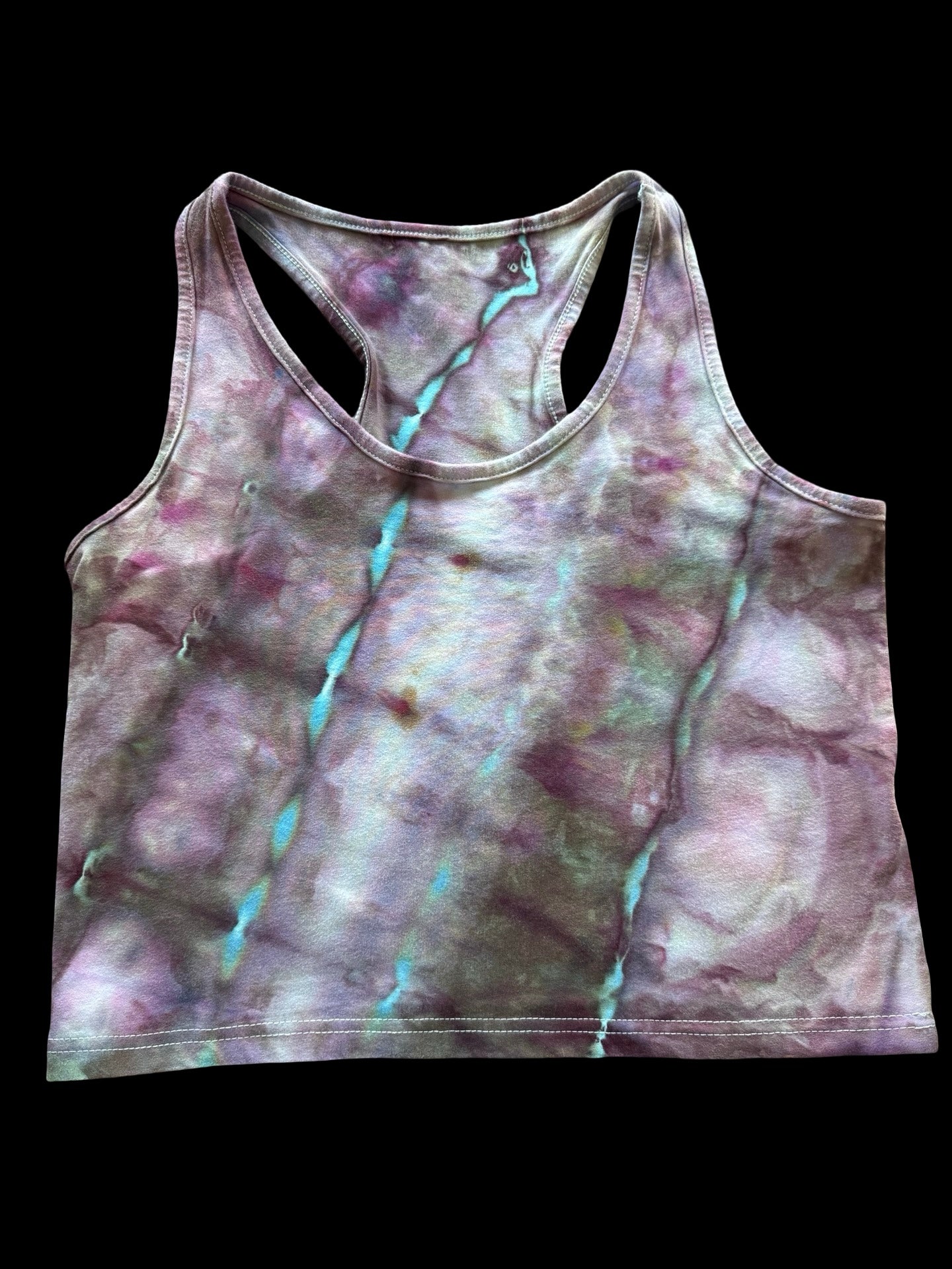 XL Geode Racerback Bralette / Crop Top