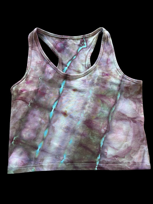 XL Geode Racerback Bralette / Crop Top