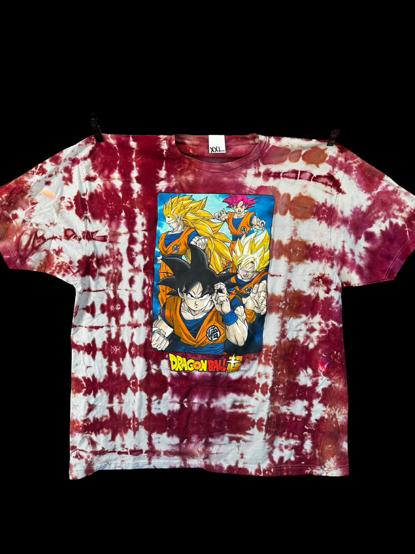 Xl Up Cycled Tee Shirt Snow Dye