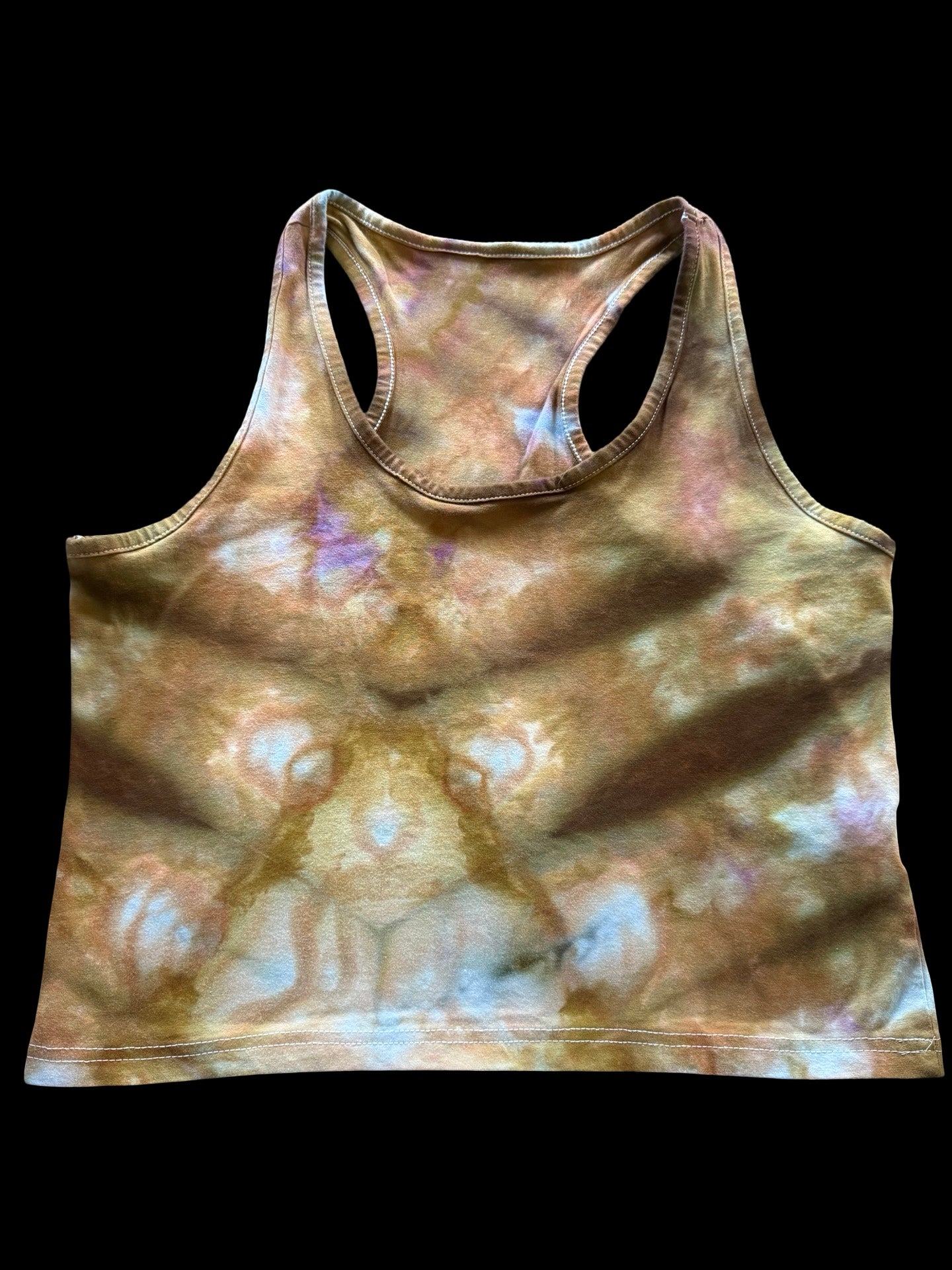 XXL Ice Dye Racerback Bralette / Crop Top