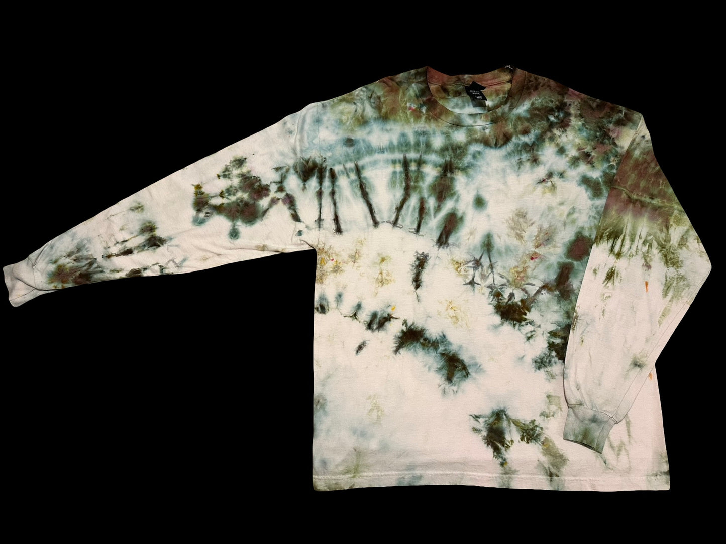 XL L/S Heavyweight Ice Dye Tee