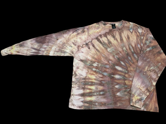 2XL L/S Heavyweight Ice Dye Tee