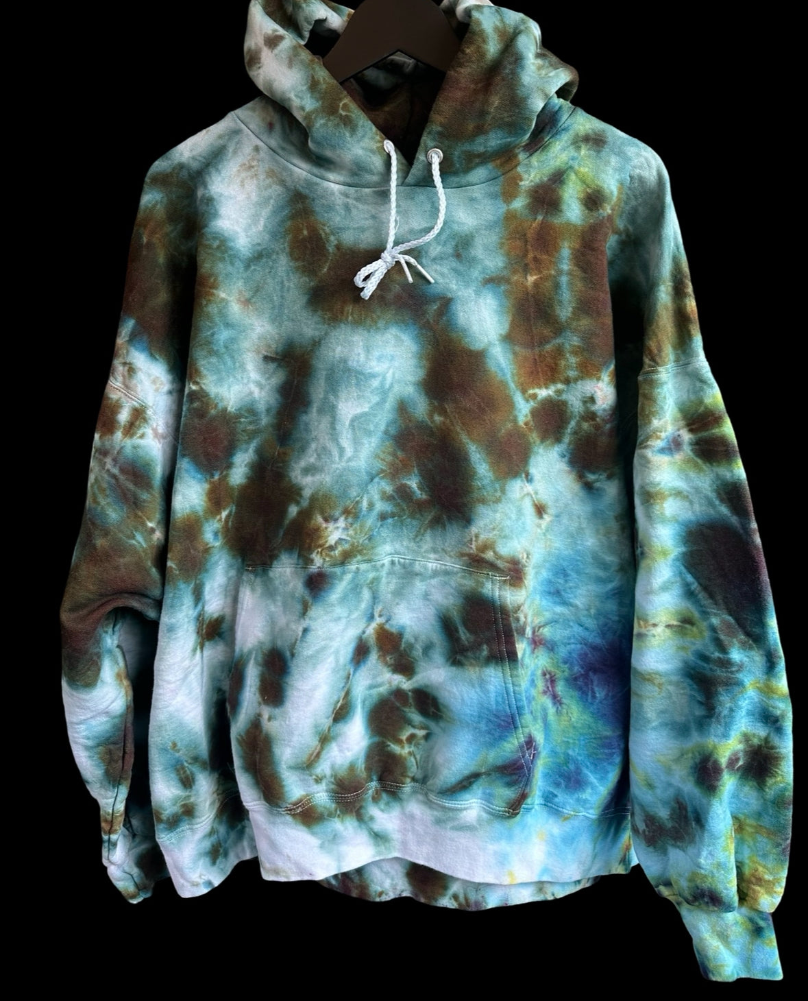 Custom Ice Dye Hoodie