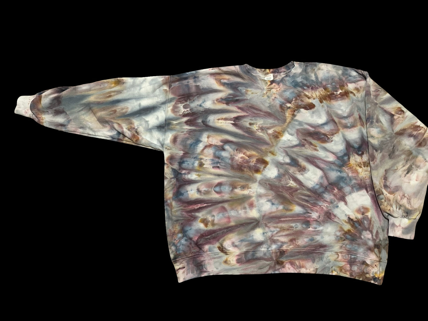 2XL Ice Dye Crewneck