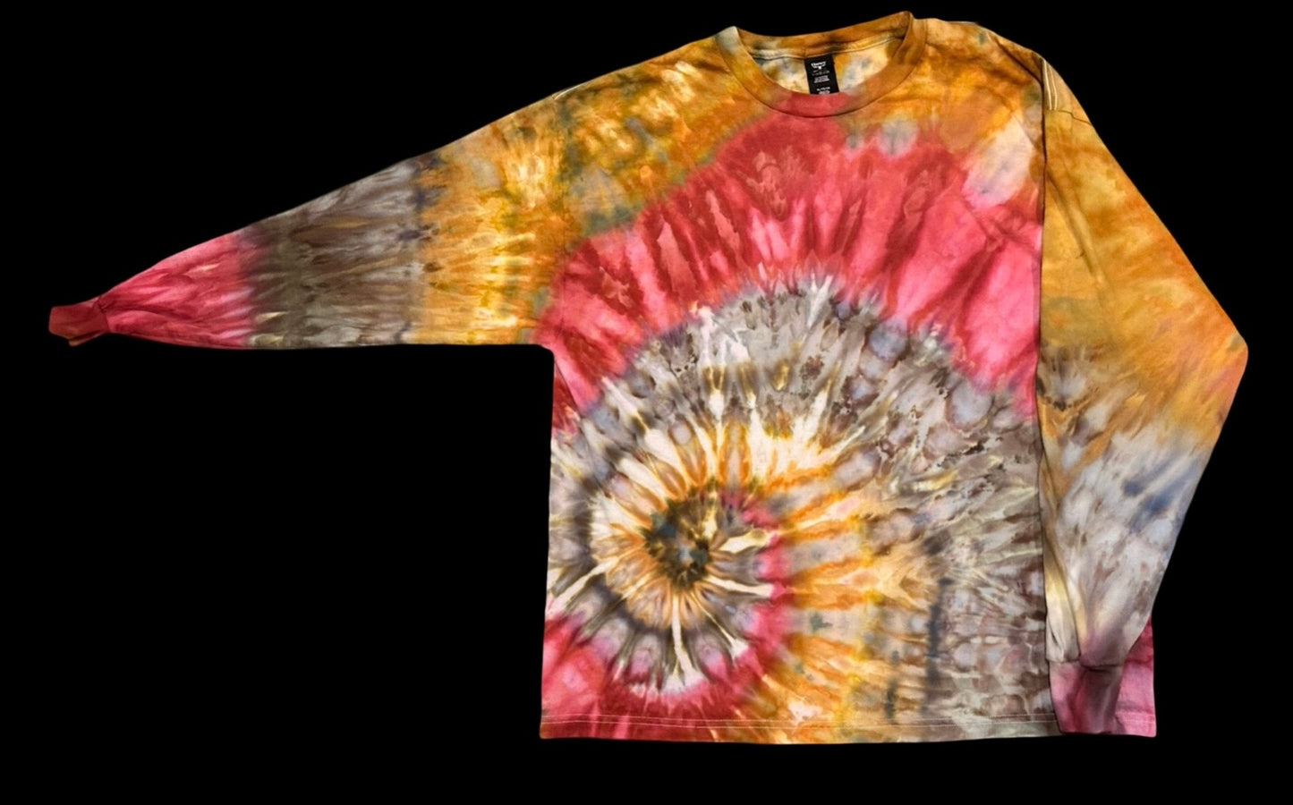 Custom LONG SLEEVE ICE DYE Heavyweight Tee