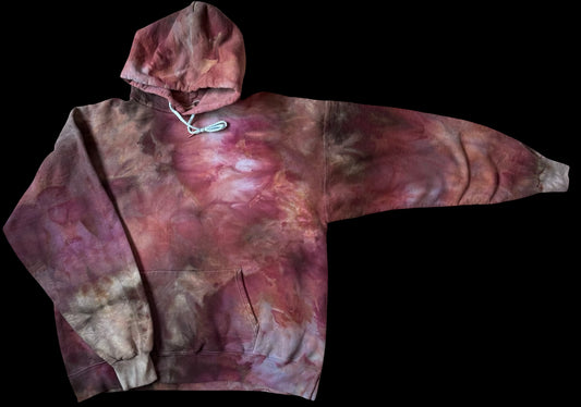Lg Plush Ice Dye Hoodie