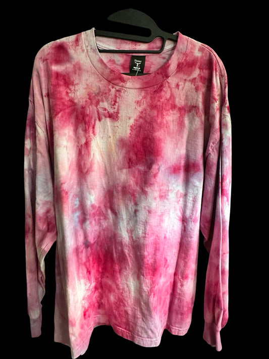 XL L/S Ice Dye Tee