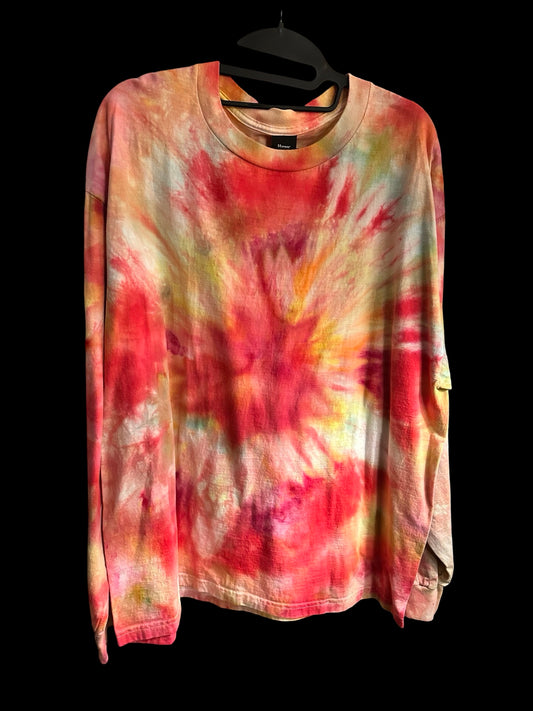 XL L/S Ice Dye Tee