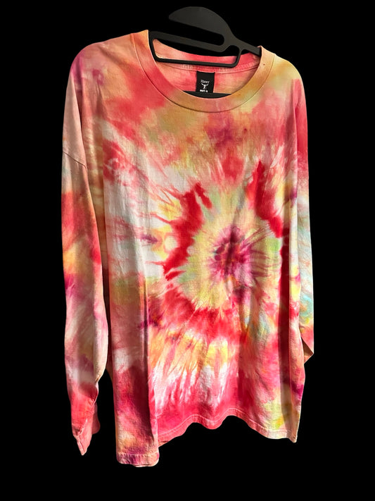 2XL L/S Ice Dye Tee