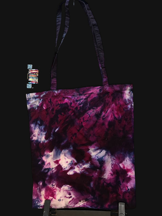 Cotton Reverse Ice Dye Tote