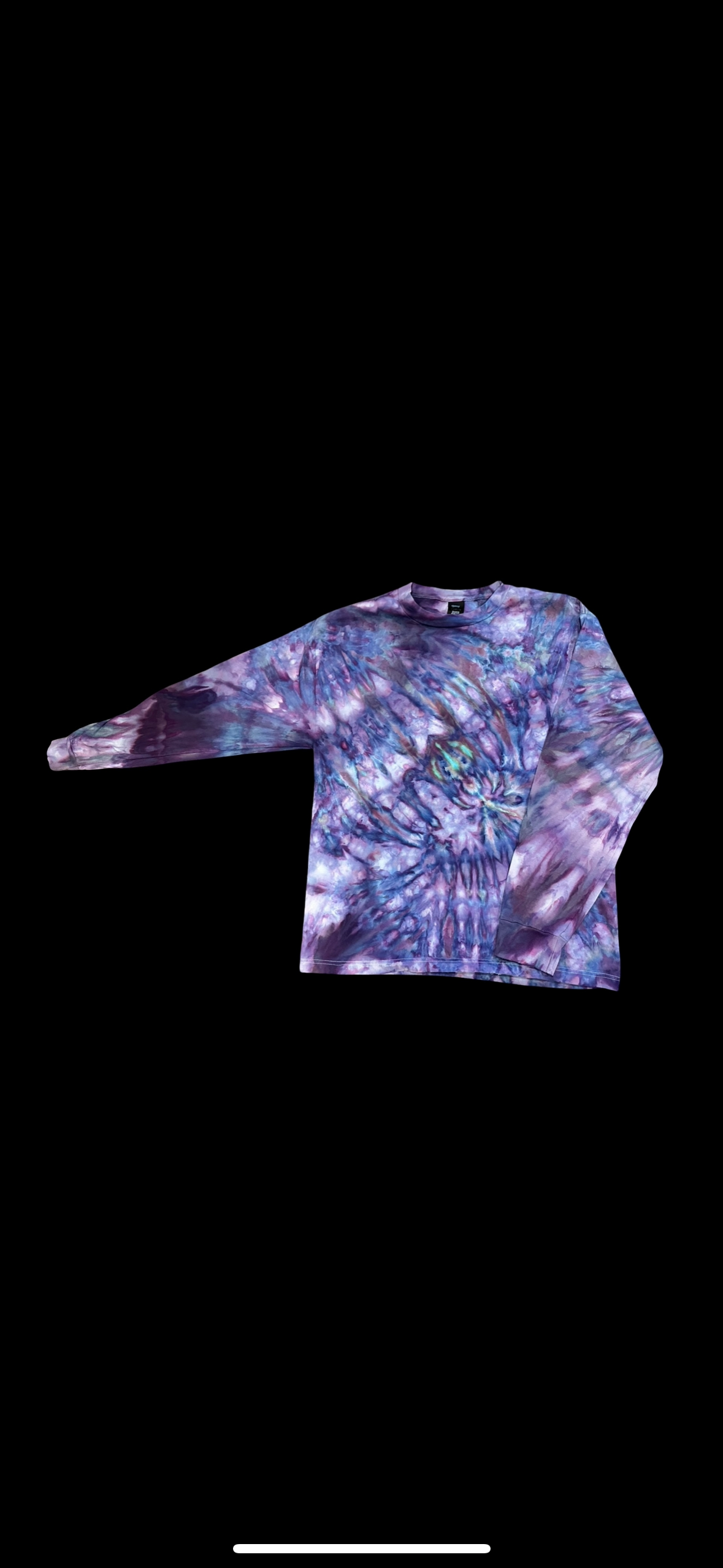 Custom LONG SLEEVE ICE DYE Heavyweight Tee