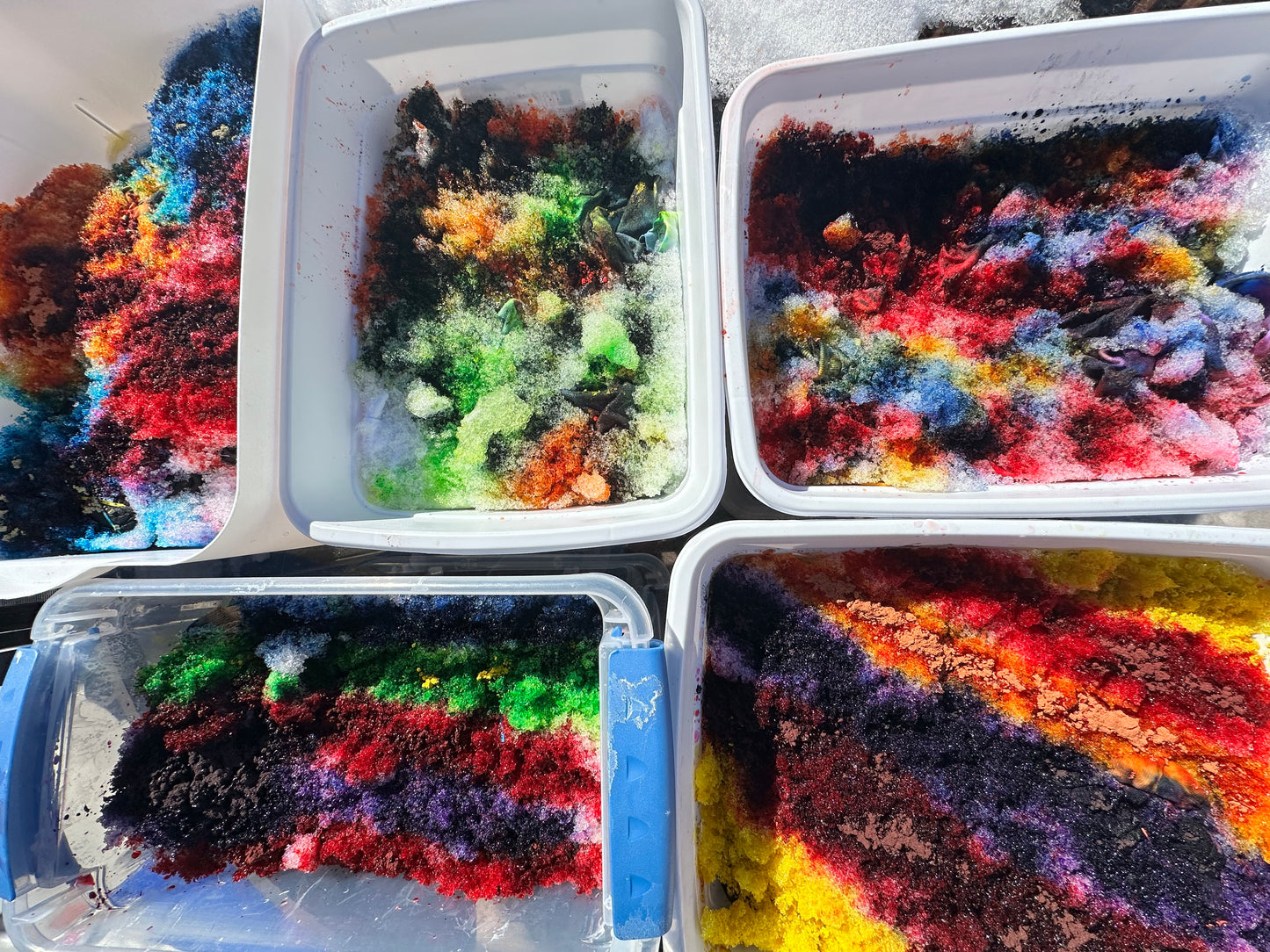 Custom S/S Heavyweight ICE DYE Tee